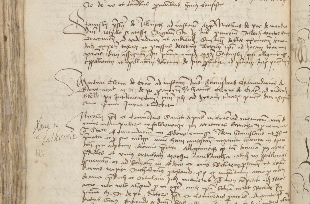 Zdjęcie nr 646 dla obiektu archiwalnego: [Acta pronuntiationum officialia coram Sandivogio de Thanczin]