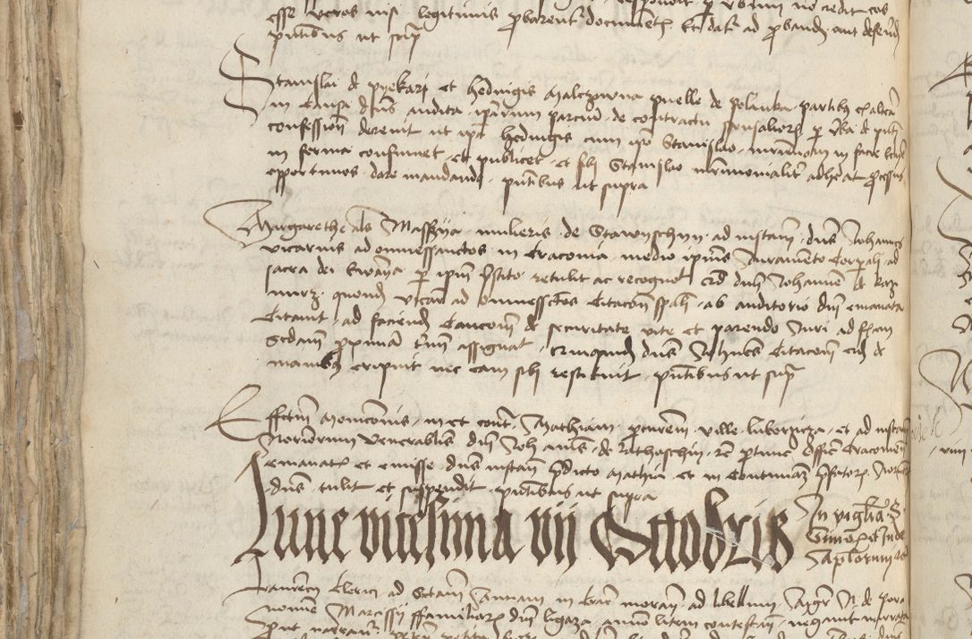 Zdjęcie nr 640 dla obiektu archiwalnego: [Acta pronuntiationum officialia coram Sandivogio de Thanczin]