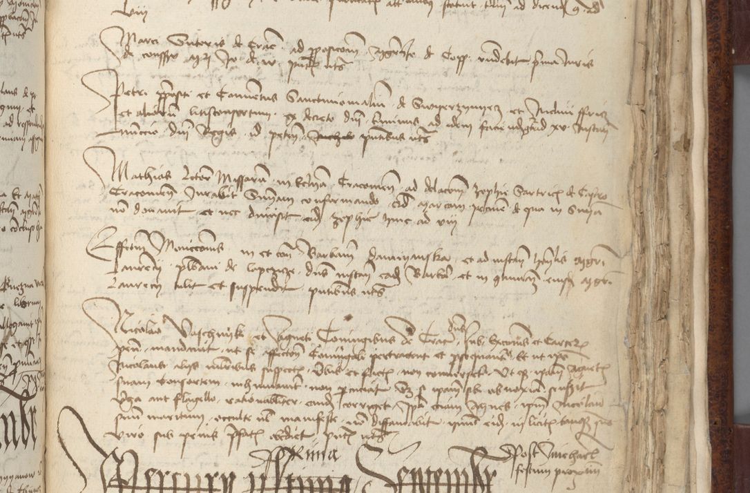 Zdjęcie nr 629 dla obiektu archiwalnego: [Acta pronuntiationum officialia coram Sandivogio de Thanczin]