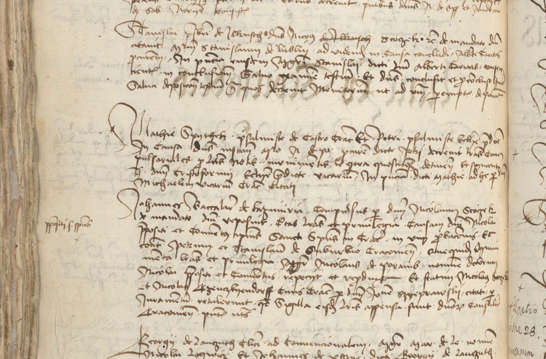 Zdjęcie nr 624 dla obiektu archiwalnego: [Acta pronuntiationum officialia coram Sandivogio de Thanczin]