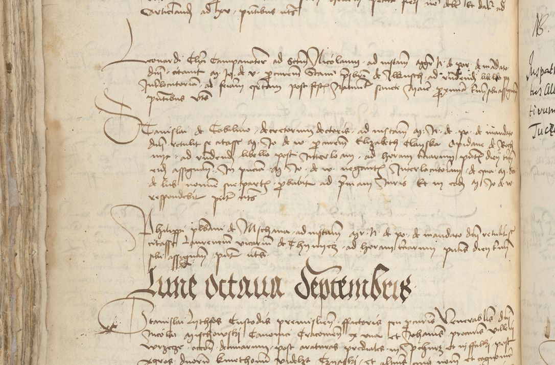 Zdjęcie nr 618 dla obiektu archiwalnego: [Acta pronuntiationum officialia coram Sandivogio de Thanczin]