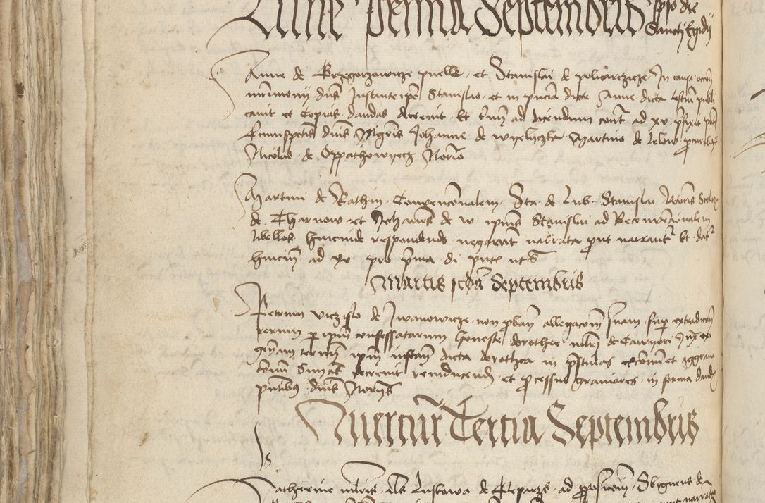 Zdjęcie nr 616 dla obiektu archiwalnego: [Acta pronuntiationum officialia coram Sandivogio de Thanczin]