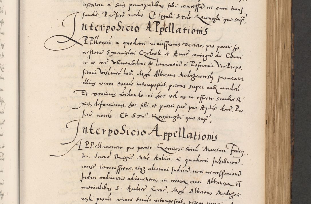 Zdjęcie nr 185 dla obiektu archiwalnego: Acta actorum causarum, sentenciarum diffinitivarum quam interloquutiorum, decretorum, obligationum, quietationum et constitutionum procuratorum coram reverndo domino Petri Porembski preposito Ossviencimensi, canonico et officiali Cracoviensi generali ad annum Dimini 1556, inditione quatuor decima, pontificatus sanctissimi in Christo patris domini Pauli divina providencia pape IIII anno ispius.