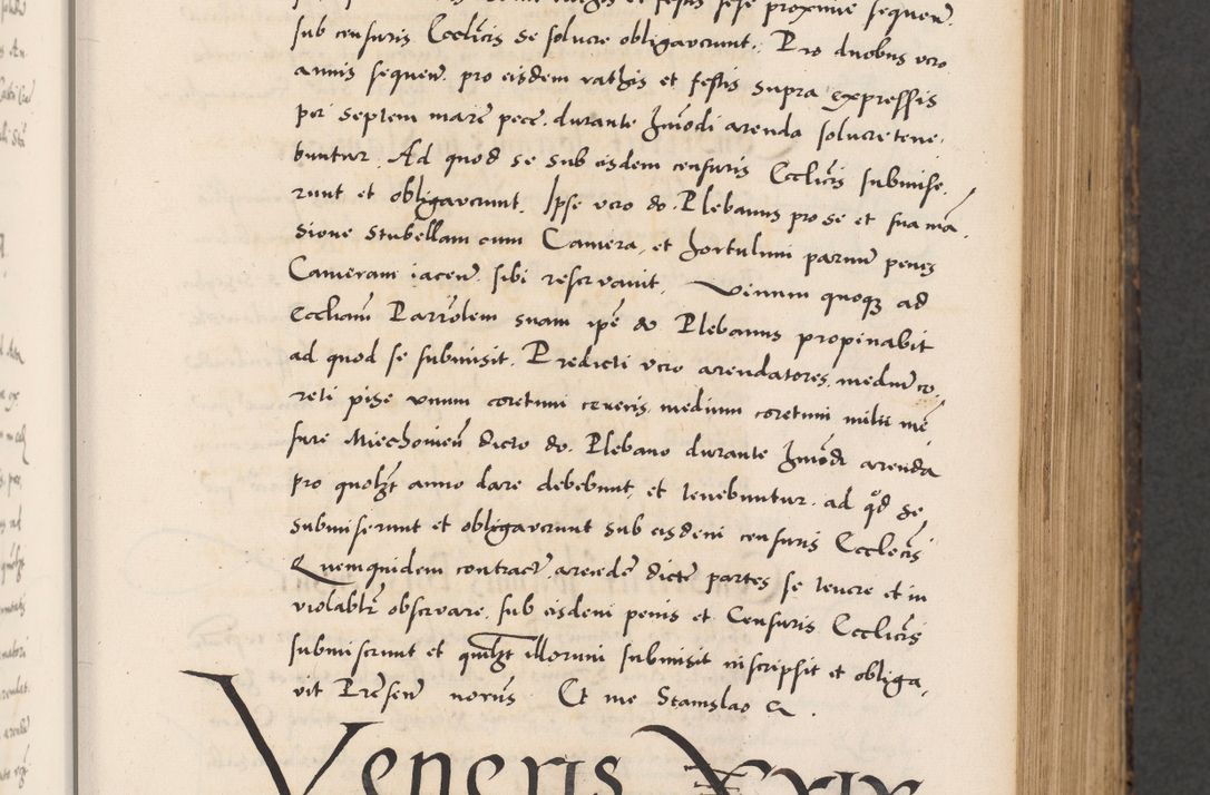 Zdjęcie nr 169 dla obiektu archiwalnego: Acta actorum causarum, sentenciarum diffinitivarum quam interloquutiorum, decretorum, obligationum, quietationum et constitutionum procuratorum coram reverndo domino Petri Porembski preposito Ossviencimensi, canonico et officiali Cracoviensi generali ad annum Dimini 1556, inditione quatuor decima, pontificatus sanctissimi in Christo patris domini Pauli divina providencia pape IIII anno ispius.