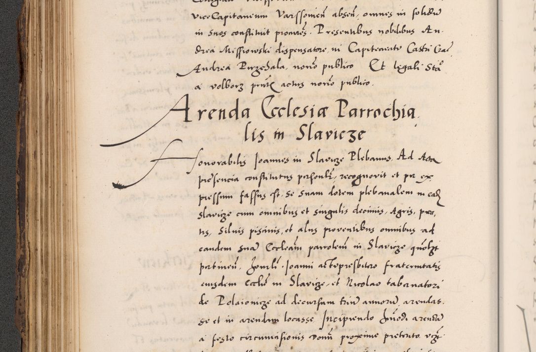 Zdjęcie nr 168 dla obiektu archiwalnego: Acta actorum causarum, sentenciarum diffinitivarum quam interloquutiorum, decretorum, obligationum, quietationum et constitutionum procuratorum coram reverndo domino Petri Porembski preposito Ossviencimensi, canonico et officiali Cracoviensi generali ad annum Dimini 1556, inditione quatuor decima, pontificatus sanctissimi in Christo patris domini Pauli divina providencia pape IIII anno ispius.