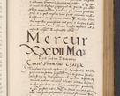 Zdjęcie nr 129 dla obiektu archiwalnego: Acta actorum causarum, sentenciarum diffinitivarum quam interloquutiorum, decretorum, obligationum, quietationum et constitutionum procuratorum coram reverndo domino Petri Porembski preposito Ossviencimensi, canonico et officiali Cracoviensi generali ad annum Dimini 1556, inditione quatuor decima, pontificatus sanctissimi in Christo patris domini Pauli divina providencia pape IIII anno ispius.