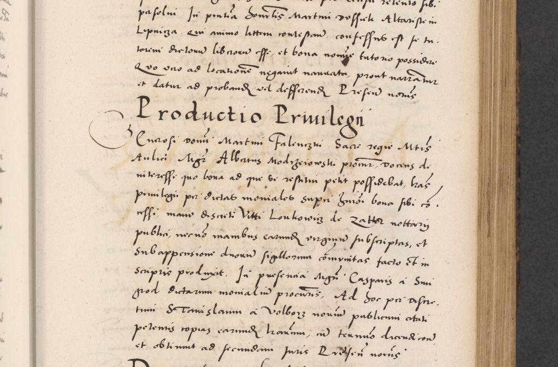 Zdjęcie nr 119 dla obiektu archiwalnego: Acta actorum causarum, sentenciarum diffinitivarum quam interloquutiorum, decretorum, obligationum, quietationum et constitutionum procuratorum coram reverndo domino Petri Porembski preposito Ossviencimensi, canonico et officiali Cracoviensi generali ad annum Dimini 1556, inditione quatuor decima, pontificatus sanctissimi in Christo patris domini Pauli divina providencia pape IIII anno ispius.