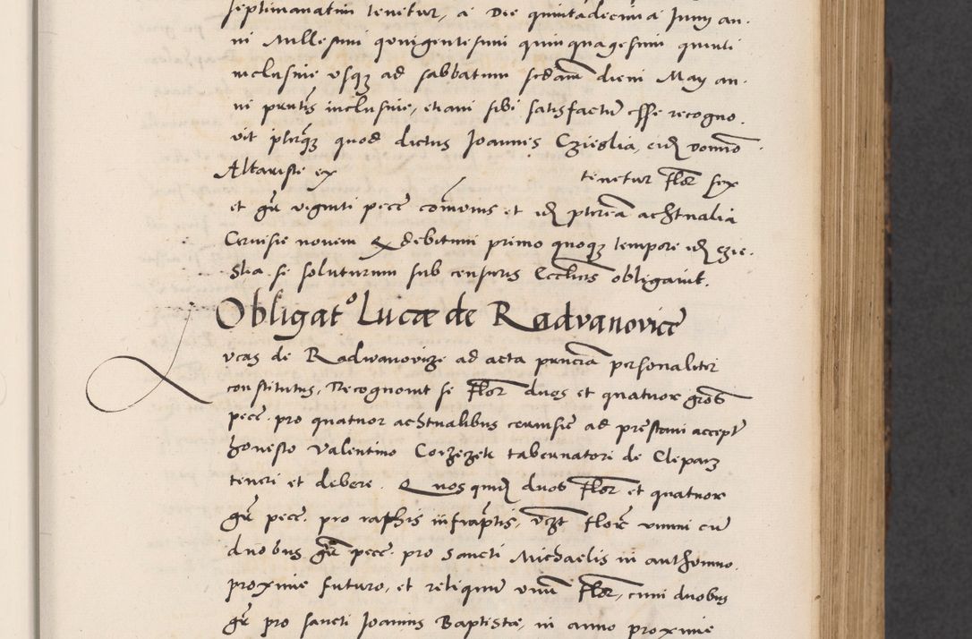 Zdjęcie nr 83 dla obiektu archiwalnego: Acta actorum causarum, sentenciarum diffinitivarum quam interloquutiorum, decretorum, obligationum, quietationum et constitutionum procuratorum coram reverndo domino Petri Porembski preposito Ossviencimensi, canonico et officiali Cracoviensi generali ad annum Dimini 1556, inditione quatuor decima, pontificatus sanctissimi in Christo patris domini Pauli divina providencia pape IIII anno ispius.