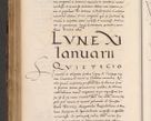 Zdjęcie nr 394 dla obiektu archiwalnego: Acta actorum causarum, sentenciarum diffinitivarum quam interloquutiorum, decretorum, obligationum, quietationum et constitutionum procuratorum coram reverndo domino Petri Porembski preposito Ossviencimensi, canonico et officiali Cracoviensi generali ad annum Dimini 1556, inditione quatuor decima, pontificatus sanctissimi in Christo patris domini Pauli divina providencia pape IIII anno ispius.
