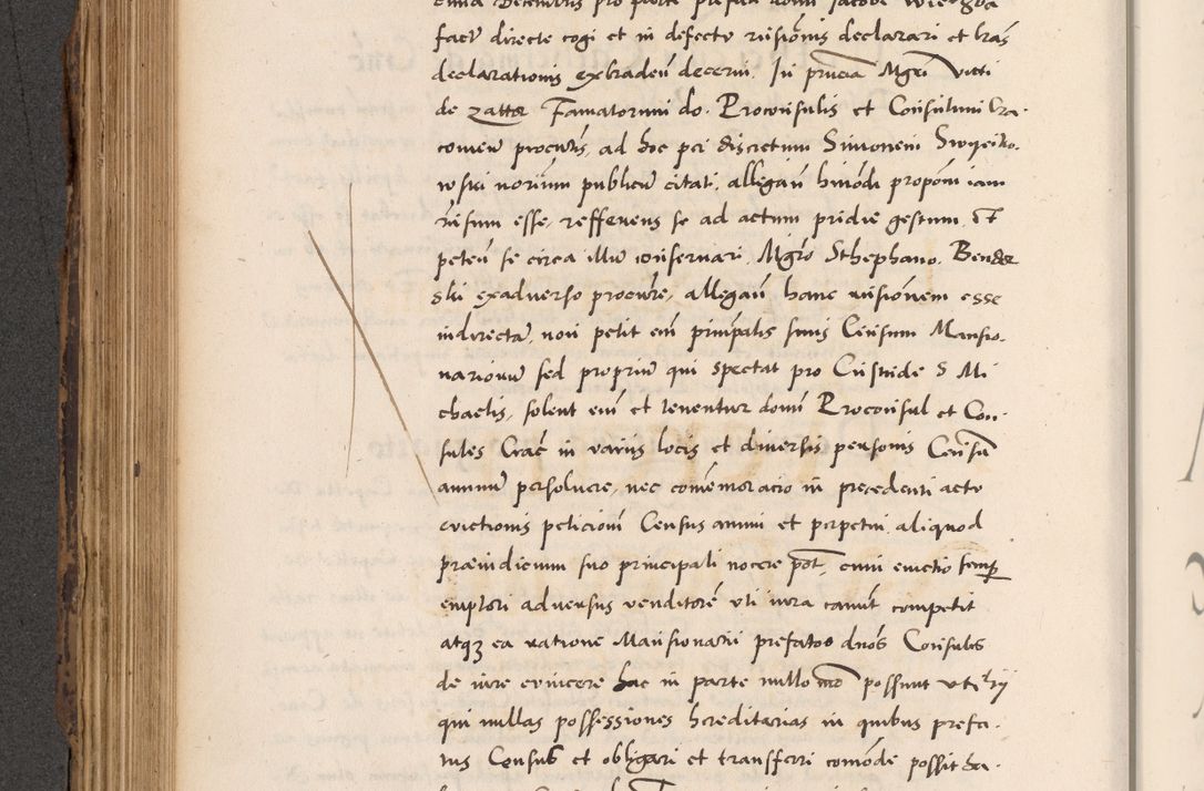 Zdjęcie nr 382 dla obiektu archiwalnego: Acta actorum causarum, sentenciarum diffinitivarum quam interloquutiorum, decretorum, obligationum, quietationum et constitutionum procuratorum coram reverndo domino Petri Porembski preposito Ossviencimensi, canonico et officiali Cracoviensi generali ad annum Dimini 1556, inditione quatuor decima, pontificatus sanctissimi in Christo patris domini Pauli divina providencia pape IIII anno ispius.