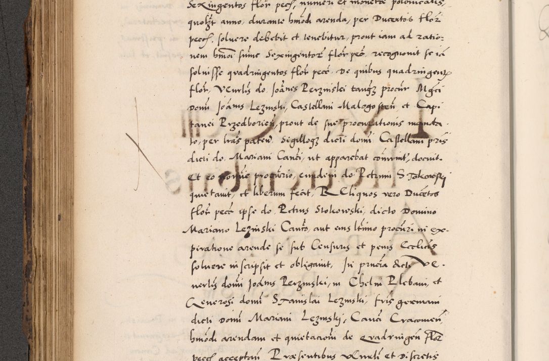 Zdjęcie nr 360 dla obiektu archiwalnego: Acta actorum causarum, sentenciarum diffinitivarum quam interloquutiorum, decretorum, obligationum, quietationum et constitutionum procuratorum coram reverndo domino Petri Porembski preposito Ossviencimensi, canonico et officiali Cracoviensi generali ad annum Dimini 1556, inditione quatuor decima, pontificatus sanctissimi in Christo patris domini Pauli divina providencia pape IIII anno ispius.