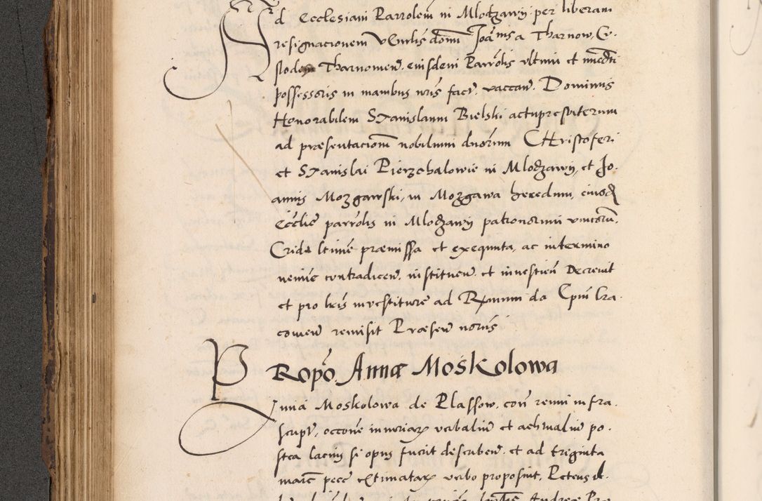 Zdjęcie nr 322 dla obiektu archiwalnego: Acta actorum causarum, sentenciarum diffinitivarum quam interloquutiorum, decretorum, obligationum, quietationum et constitutionum procuratorum coram reverndo domino Petri Porembski preposito Ossviencimensi, canonico et officiali Cracoviensi generali ad annum Dimini 1556, inditione quatuor decima, pontificatus sanctissimi in Christo patris domini Pauli divina providencia pape IIII anno ispius.