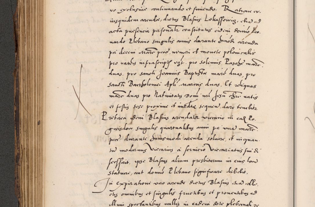 Zdjęcie nr 242 dla obiektu archiwalnego: Acta actorum causarum, sentenciarum diffinitivarum quam interloquutiorum, decretorum, obligationum, quietationum et constitutionum procuratorum coram reverndo domino Petri Porembski preposito Ossviencimensi, canonico et officiali Cracoviensi generali ad annum Dimini 1556, inditione quatuor decima, pontificatus sanctissimi in Christo patris domini Pauli divina providencia pape IIII anno ispius.