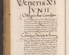 Zdjęcie nr 590 dla obiektu archiwalnego: Acta actorum causarum, sentenciarum diffinitivarum quam interloquutiorum, decretorum, obligationum, quietationum et constitutionum procuratorum coram reverndo domino Petri Porembski preposito Ossviencimensi, canonico et officiali Cracoviensi generali ad annum Dimini 1556, inditione quatuor decima, pontificatus sanctissimi in Christo patris domini Pauli divina providencia pape IIII anno ispius.