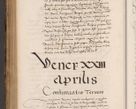 Zdjęcie nr 530 dla obiektu archiwalnego: Acta actorum causarum, sentenciarum diffinitivarum quam interloquutiorum, decretorum, obligationum, quietationum et constitutionum procuratorum coram reverndo domino Petri Porembski preposito Ossviencimensi, canonico et officiali Cracoviensi generali ad annum Dimini 1556, inditione quatuor decima, pontificatus sanctissimi in Christo patris domini Pauli divina providencia pape IIII anno ispius.