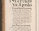 Zdjęcie nr 522 dla obiektu archiwalnego: Acta actorum causarum, sentenciarum diffinitivarum quam interloquutiorum, decretorum, obligationum, quietationum et constitutionum procuratorum coram reverndo domino Petri Porembski preposito Ossviencimensi, canonico et officiali Cracoviensi generali ad annum Dimini 1556, inditione quatuor decima, pontificatus sanctissimi in Christo patris domini Pauli divina providencia pape IIII anno ispius.