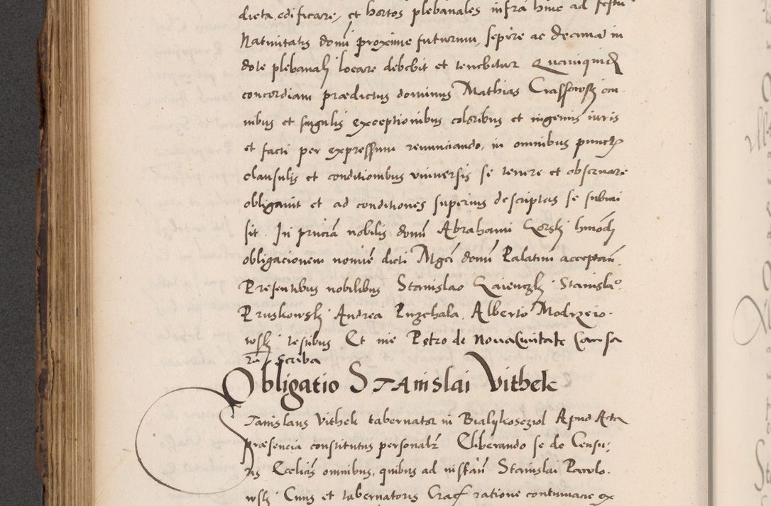 Zdjęcie nr 478 dla obiektu archiwalnego: Acta actorum causarum, sentenciarum diffinitivarum quam interloquutiorum, decretorum, obligationum, quietationum et constitutionum procuratorum coram reverndo domino Petri Porembski preposito Ossviencimensi, canonico et officiali Cracoviensi generali ad annum Dimini 1556, inditione quatuor decima, pontificatus sanctissimi in Christo patris domini Pauli divina providencia pape IIII anno ispius.
