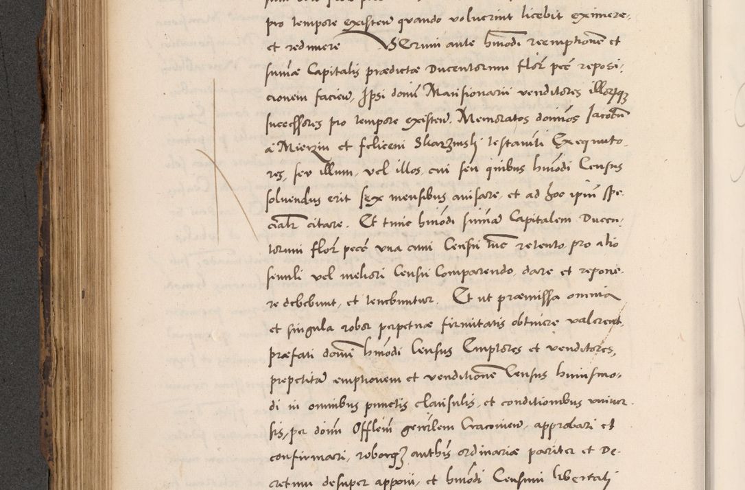 Zdjęcie nr 466 dla obiektu archiwalnego: Acta actorum causarum, sentenciarum diffinitivarum quam interloquutiorum, decretorum, obligationum, quietationum et constitutionum procuratorum coram reverndo domino Petri Porembski preposito Ossviencimensi, canonico et officiali Cracoviensi generali ad annum Dimini 1556, inditione quatuor decima, pontificatus sanctissimi in Christo patris domini Pauli divina providencia pape IIII anno ispius.