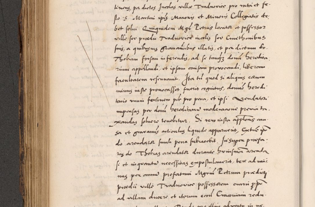 Zdjęcie nr 458 dla obiektu archiwalnego: Acta actorum causarum, sentenciarum diffinitivarum quam interloquutiorum, decretorum, obligationum, quietationum et constitutionum procuratorum coram reverndo domino Petri Porembski preposito Ossviencimensi, canonico et officiali Cracoviensi generali ad annum Dimini 1556, inditione quatuor decima, pontificatus sanctissimi in Christo patris domini Pauli divina providencia pape IIII anno ispius.