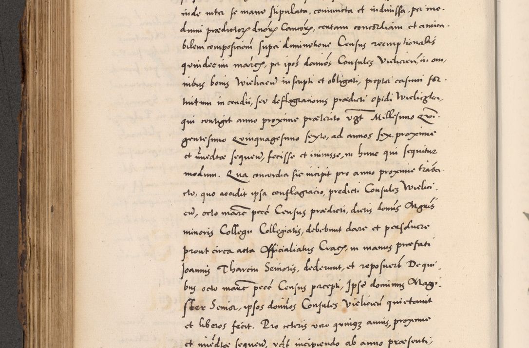 Zdjęcie nr 428 dla obiektu archiwalnego: Acta actorum causarum, sentenciarum diffinitivarum quam interloquutiorum, decretorum, obligationum, quietationum et constitutionum procuratorum coram reverndo domino Petri Porembski preposito Ossviencimensi, canonico et officiali Cracoviensi generali ad annum Dimini 1556, inditione quatuor decima, pontificatus sanctissimi in Christo patris domini Pauli divina providencia pape IIII anno ispius.