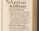 Zdjęcie nr 419 dla obiektu archiwalnego: Acta actorum causarum, sentenciarum diffinitivarum quam interloquutiorum, decretorum, obligationum, quietationum et constitutionum procuratorum coram reverndo domino Petri Porembski preposito Ossviencimensi, canonico et officiali Cracoviensi generali ad annum Dimini 1556, inditione quatuor decima, pontificatus sanctissimi in Christo patris domini Pauli divina providencia pape IIII anno ispius.