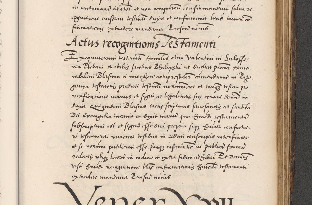 Zdjęcie nr 789 dla obiektu archiwalnego: Acta actorum causarum, sentenciarum diffinitivarum quam interloquutiorum, decretorum, obligationum, quietationum et constitutionum procuratorum coram reverndo domino Petri Porembski preposito Ossviencimensi, canonico et officiali Cracoviensi generali ad annum Dimini 1556, inditione quatuor decima, pontificatus sanctissimi in Christo patris domini Pauli divina providencia pape IIII anno ispius.