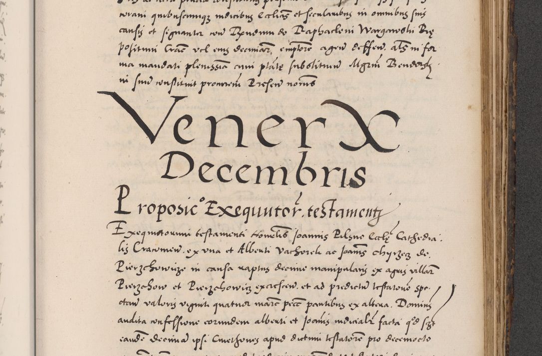 Zdjęcie nr 783 dla obiektu archiwalnego: Acta actorum causarum, sentenciarum diffinitivarum quam interloquutiorum, decretorum, obligationum, quietationum et constitutionum procuratorum coram reverndo domino Petri Porembski preposito Ossviencimensi, canonico et officiali Cracoviensi generali ad annum Dimini 1556, inditione quatuor decima, pontificatus sanctissimi in Christo patris domini Pauli divina providencia pape IIII anno ispius.