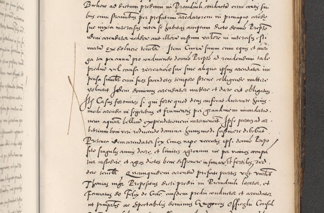 Zdjęcie nr 771 dla obiektu archiwalnego: Acta actorum causarum, sentenciarum diffinitivarum quam interloquutiorum, decretorum, obligationum, quietationum et constitutionum procuratorum coram reverndo domino Petri Porembski preposito Ossviencimensi, canonico et officiali Cracoviensi generali ad annum Dimini 1556, inditione quatuor decima, pontificatus sanctissimi in Christo patris domini Pauli divina providencia pape IIII anno ispius.