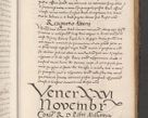 Zdjęcie nr 765 dla obiektu archiwalnego: Acta actorum causarum, sentenciarum diffinitivarum quam interloquutiorum, decretorum, obligationum, quietationum et constitutionum procuratorum coram reverndo domino Petri Porembski preposito Ossviencimensi, canonico et officiali Cracoviensi generali ad annum Dimini 1556, inditione quatuor decima, pontificatus sanctissimi in Christo patris domini Pauli divina providencia pape IIII anno ispius.