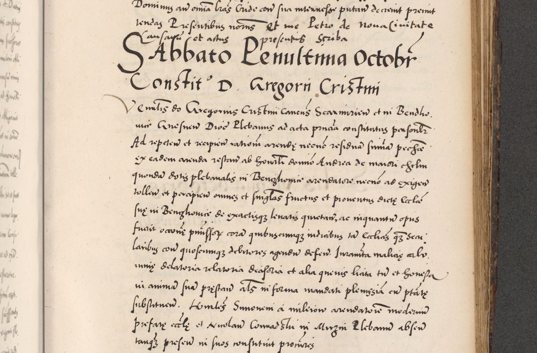Zdjęcie nr 737 dla obiektu archiwalnego: Acta actorum causarum, sentenciarum diffinitivarum quam interloquutiorum, decretorum, obligationum, quietationum et constitutionum procuratorum coram reverndo domino Petri Porembski preposito Ossviencimensi, canonico et officiali Cracoviensi generali ad annum Dimini 1556, inditione quatuor decima, pontificatus sanctissimi in Christo patris domini Pauli divina providencia pape IIII anno ispius.