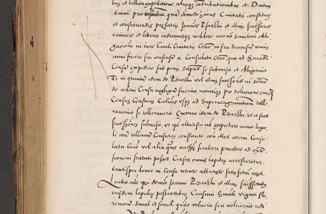 Zdjęcie nr 736 dla obiektu archiwalnego: Acta actorum causarum, sentenciarum diffinitivarum quam interloquutiorum, decretorum, obligationum, quietationum et constitutionum procuratorum coram reverndo domino Petri Porembski preposito Ossviencimensi, canonico et officiali Cracoviensi generali ad annum Dimini 1556, inditione quatuor decima, pontificatus sanctissimi in Christo patris domini Pauli divina providencia pape IIII anno ispius.