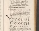 Zdjęcie nr 693 dla obiektu archiwalnego: Acta actorum causarum, sentenciarum diffinitivarum quam interloquutiorum, decretorum, obligationum, quietationum et constitutionum procuratorum coram reverndo domino Petri Porembski preposito Ossviencimensi, canonico et officiali Cracoviensi generali ad annum Dimini 1556, inditione quatuor decima, pontificatus sanctissimi in Christo patris domini Pauli divina providencia pape IIII anno ispius.