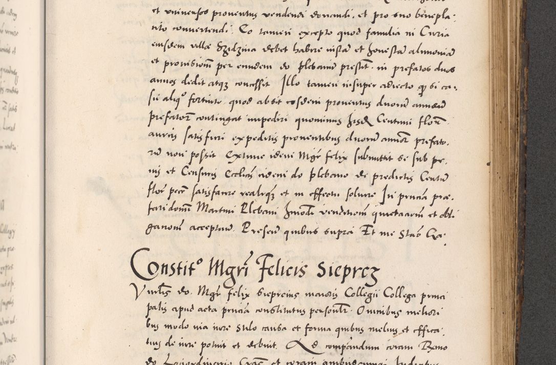 Zdjęcie nr 691 dla obiektu archiwalnego: Acta actorum causarum, sentenciarum diffinitivarum quam interloquutiorum, decretorum, obligationum, quietationum et constitutionum procuratorum coram reverndo domino Petri Porembski preposito Ossviencimensi, canonico et officiali Cracoviensi generali ad annum Dimini 1556, inditione quatuor decima, pontificatus sanctissimi in Christo patris domini Pauli divina providencia pape IIII anno ispius.
