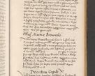Zdjęcie nr 675 dla obiektu archiwalnego: Acta actorum causarum, sentenciarum diffinitivarum quam interloquutiorum, decretorum, obligationum, quietationum et constitutionum procuratorum coram reverndo domino Petri Porembski preposito Ossviencimensi, canonico et officiali Cracoviensi generali ad annum Dimini 1556, inditione quatuor decima, pontificatus sanctissimi in Christo patris domini Pauli divina providencia pape IIII anno ispius.