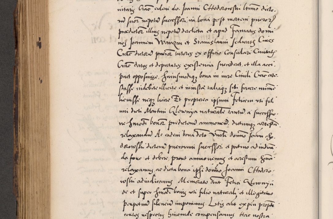 Zdjęcie nr 666 dla obiektu archiwalnego: Acta actorum causarum, sentenciarum diffinitivarum quam interloquutiorum, decretorum, obligationum, quietationum et constitutionum procuratorum coram reverndo domino Petri Porembski preposito Ossviencimensi, canonico et officiali Cracoviensi generali ad annum Dimini 1556, inditione quatuor decima, pontificatus sanctissimi in Christo patris domini Pauli divina providencia pape IIII anno ispius.