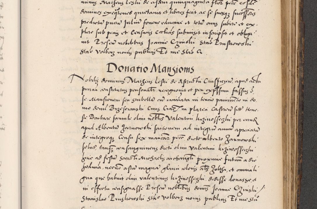 Zdjęcie nr 811 dla obiektu archiwalnego: Acta actorum causarum, sentenciarum diffinitivarum quam interloquutiorum, decretorum, obligationum, quietationum et constitutionum procuratorum coram reverndo domino Petri Porembski preposito Ossviencimensi, canonico et officiali Cracoviensi generali ad annum Dimini 1556, inditione quatuor decima, pontificatus sanctissimi in Christo patris domini Pauli divina providencia pape IIII anno ispius.