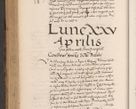 Zdjęcie nr 950 dla obiektu archiwalnego: Acta actorum causarum, sentenciarum diffinitivarum quam interloquutiorum, decretorum, obligationum, quietationum et constitutionum procuratorum coram reverndo domino Petri Porembski preposito Ossviencimensi, canonico et officiali Cracoviensi generali ad annum Dimini 1556, inditione quatuor decima, pontificatus sanctissimi in Christo patris domini Pauli divina providencia pape IIII anno ispius.