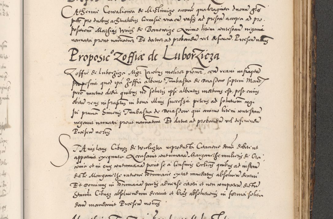 Zdjęcie nr 921 dla obiektu archiwalnego: Acta actorum causarum, sentenciarum diffinitivarum quam interloquutiorum, decretorum, obligationum, quietationum et constitutionum procuratorum coram reverndo domino Petri Porembski preposito Ossviencimensi, canonico et officiali Cracoviensi generali ad annum Dimini 1556, inditione quatuor decima, pontificatus sanctissimi in Christo patris domini Pauli divina providencia pape IIII anno ispius.