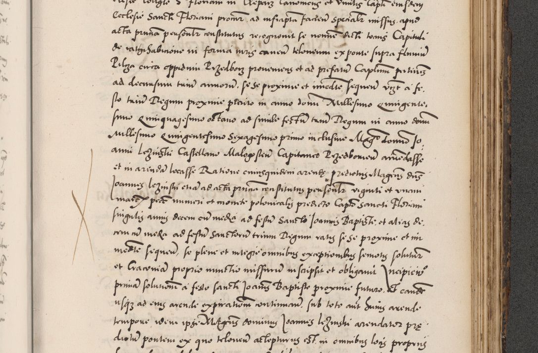 Zdjęcie nr 901 dla obiektu archiwalnego: Acta actorum causarum, sentenciarum diffinitivarum quam interloquutiorum, decretorum, obligationum, quietationum et constitutionum procuratorum coram reverndo domino Petri Porembski preposito Ossviencimensi, canonico et officiali Cracoviensi generali ad annum Dimini 1556, inditione quatuor decima, pontificatus sanctissimi in Christo patris domini Pauli divina providencia pape IIII anno ispius.