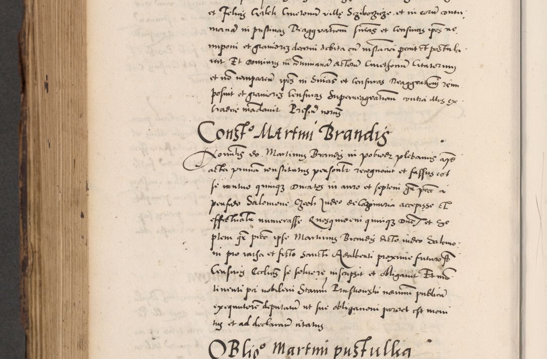 Zdjęcie nr 900 dla obiektu archiwalnego: Acta actorum causarum, sentenciarum diffinitivarum quam interloquutiorum, decretorum, obligationum, quietationum et constitutionum procuratorum coram reverndo domino Petri Porembski preposito Ossviencimensi, canonico et officiali Cracoviensi generali ad annum Dimini 1556, inditione quatuor decima, pontificatus sanctissimi in Christo patris domini Pauli divina providencia pape IIII anno ispius.