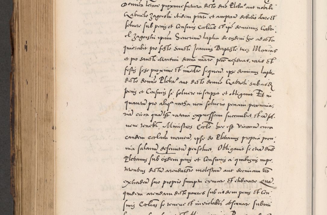 Zdjęcie nr 882 dla obiektu archiwalnego: Acta actorum causarum, sentenciarum diffinitivarum quam interloquutiorum, decretorum, obligationum, quietationum et constitutionum procuratorum coram reverndo domino Petri Porembski preposito Ossviencimensi, canonico et officiali Cracoviensi generali ad annum Dimini 1556, inditione quatuor decima, pontificatus sanctissimi in Christo patris domini Pauli divina providencia pape IIII anno ispius.