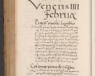 Zdjęcie nr 844 dla obiektu archiwalnego: Acta actorum causarum, sentenciarum diffinitivarum quam interloquutiorum, decretorum, obligationum, quietationum et constitutionum procuratorum coram reverndo domino Petri Porembski preposito Ossviencimensi, canonico et officiali Cracoviensi generali ad annum Dimini 1556, inditione quatuor decima, pontificatus sanctissimi in Christo patris domini Pauli divina providencia pape IIII anno ispius.