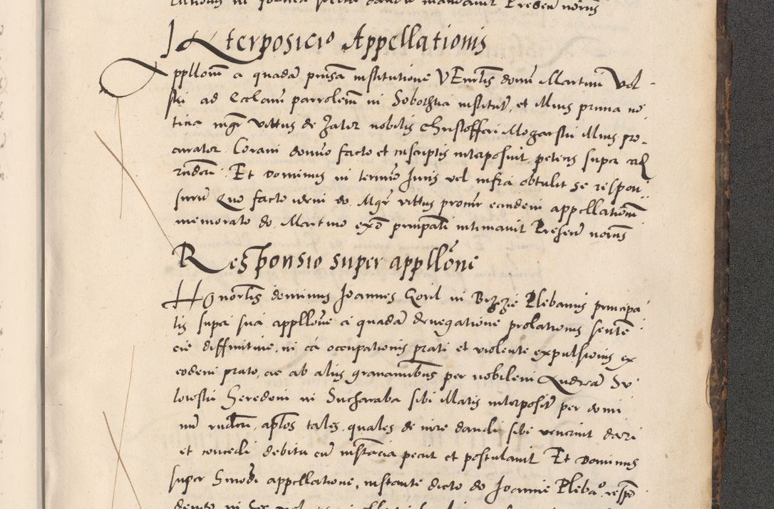 Zdjęcie nr 1147 dla obiektu archiwalnego: Acta actorum causarum, sentenciarum diffinitivarum quam interloquutiorum, decretorum, obligationum, quietationum et constitutionum procuratorum coram reverndo domino Petri Porembski preposito Ossviencimensi, canonico et officiali Cracoviensi generali ad annum Dimini 1556, inditione quatuor decima, pontificatus sanctissimi in Christo patris domini Pauli divina providencia pape IIII anno ispius.