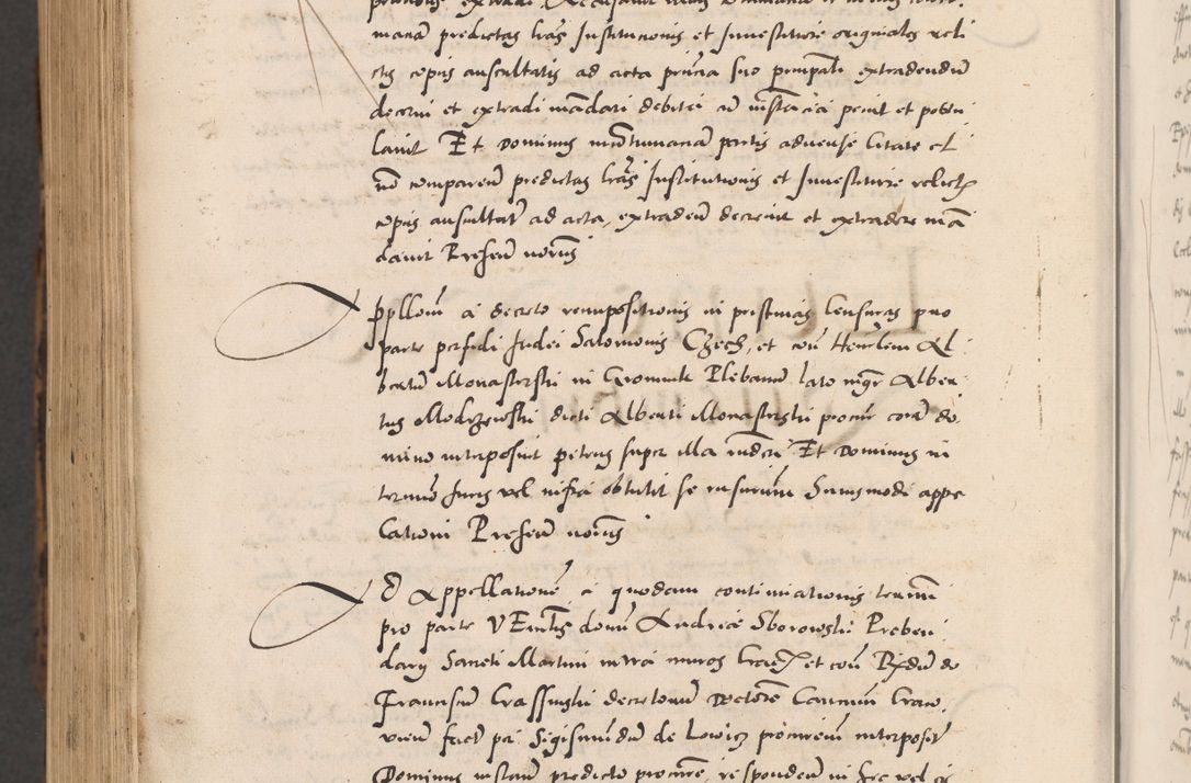 Zdjęcie nr 1150 dla obiektu archiwalnego: Acta actorum causarum, sentenciarum diffinitivarum quam interloquutiorum, decretorum, obligationum, quietationum et constitutionum procuratorum coram reverndo domino Petri Porembski preposito Ossviencimensi, canonico et officiali Cracoviensi generali ad annum Dimini 1556, inditione quatuor decima, pontificatus sanctissimi in Christo patris domini Pauli divina providencia pape IIII anno ispius.