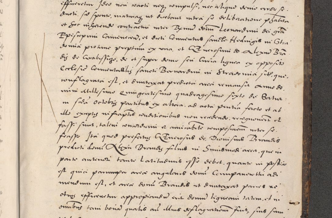 Zdjęcie nr 1151 dla obiektu archiwalnego: Acta actorum causarum, sentenciarum diffinitivarum quam interloquutiorum, decretorum, obligationum, quietationum et constitutionum procuratorum coram reverndo domino Petri Porembski preposito Ossviencimensi, canonico et officiali Cracoviensi generali ad annum Dimini 1556, inditione quatuor decima, pontificatus sanctissimi in Christo patris domini Pauli divina providencia pape IIII anno ispius.