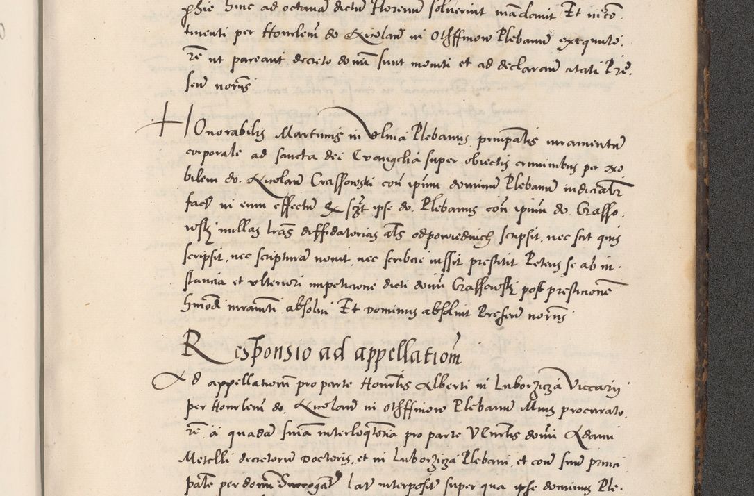 Zdjęcie nr 1139 dla obiektu archiwalnego: Acta actorum causarum, sentenciarum diffinitivarum quam interloquutiorum, decretorum, obligationum, quietationum et constitutionum procuratorum coram reverndo domino Petri Porembski preposito Ossviencimensi, canonico et officiali Cracoviensi generali ad annum Dimini 1556, inditione quatuor decima, pontificatus sanctissimi in Christo patris domini Pauli divina providencia pape IIII anno ispius.