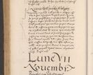 Zdjęcie nr 1120 dla obiektu archiwalnego: Acta actorum causarum, sentenciarum diffinitivarum quam interloquutiorum, decretorum, obligationum, quietationum et constitutionum procuratorum coram reverndo domino Petri Porembski preposito Ossviencimensi, canonico et officiali Cracoviensi generali ad annum Dimini 1556, inditione quatuor decima, pontificatus sanctissimi in Christo patris domini Pauli divina providencia pape IIII anno ispius.