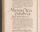 Zdjęcie nr 1100 dla obiektu archiwalnego: Acta actorum causarum, sentenciarum diffinitivarum quam interloquutiorum, decretorum, obligationum, quietationum et constitutionum procuratorum coram reverndo domino Petri Porembski preposito Ossviencimensi, canonico et officiali Cracoviensi generali ad annum Dimini 1556, inditione quatuor decima, pontificatus sanctissimi in Christo patris domini Pauli divina providencia pape IIII anno ispius.