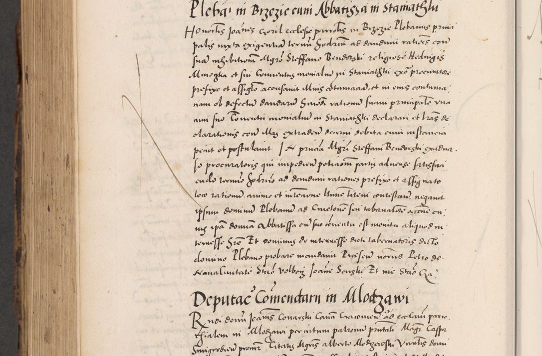 Zdjęcie nr 1040 dla obiektu archiwalnego: Acta actorum causarum, sentenciarum diffinitivarum quam interloquutiorum, decretorum, obligationum, quietationum et constitutionum procuratorum coram reverndo domino Petri Porembski preposito Ossviencimensi, canonico et officiali Cracoviensi generali ad annum Dimini 1556, inditione quatuor decima, pontificatus sanctissimi in Christo patris domini Pauli divina providencia pape IIII anno ispius.