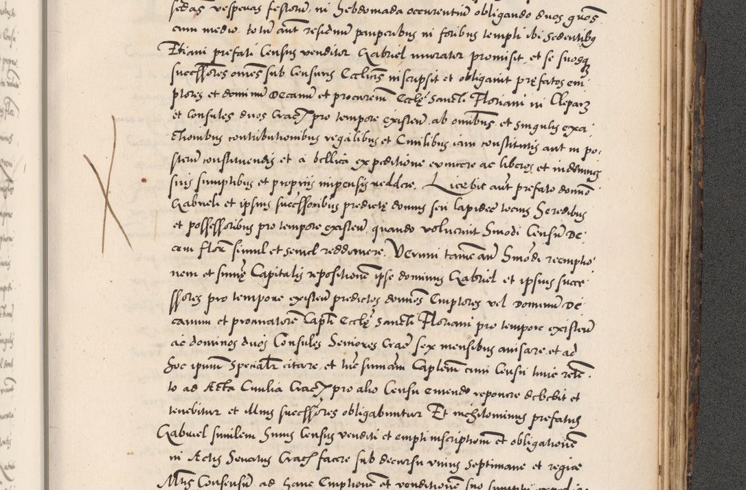Zdjęcie nr 1025 dla obiektu archiwalnego: Acta actorum causarum, sentenciarum diffinitivarum quam interloquutiorum, decretorum, obligationum, quietationum et constitutionum procuratorum coram reverndo domino Petri Porembski preposito Ossviencimensi, canonico et officiali Cracoviensi generali ad annum Dimini 1556, inditione quatuor decima, pontificatus sanctissimi in Christo patris domini Pauli divina providencia pape IIII anno ispius.